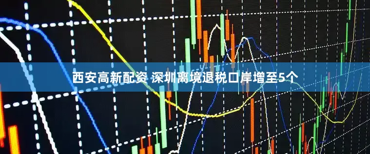 西安高新配资 深圳离境退税口岸增至5个
